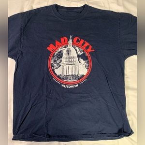Mad City Wisconsin T Shirt